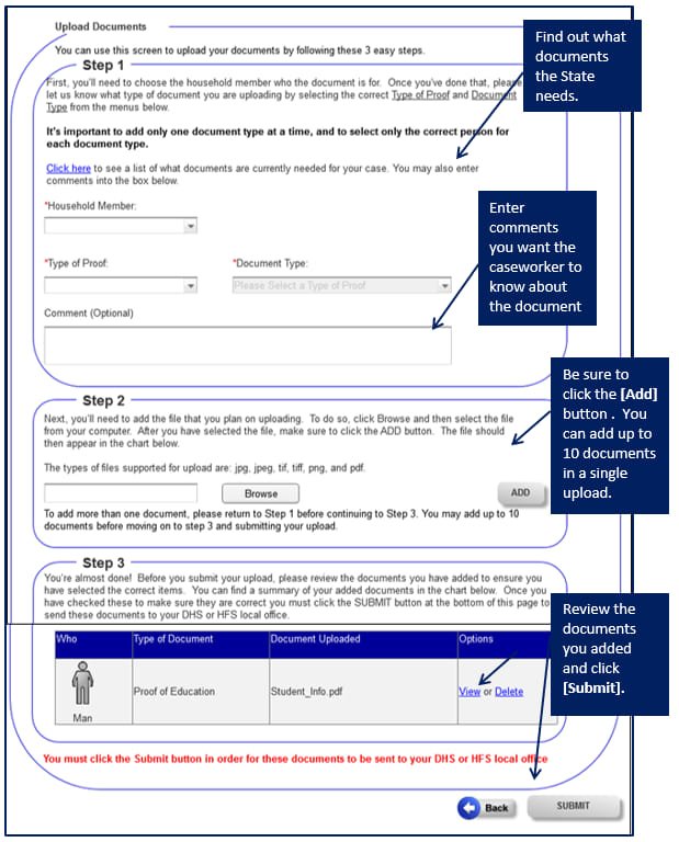 Belge gönderme rehberi
